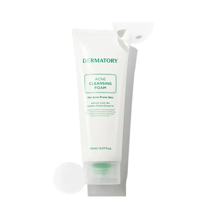 DERMATORY Acne Cleansing Foam For Acne-Prone Skin | BONIIK Australia