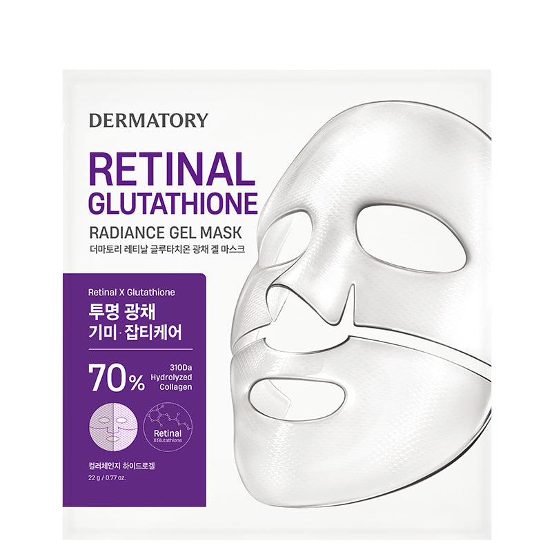 DERMATORY Retinol Glutathione Radiance Gel Mask | BONIIK Best Korean Beauty Skincare Makeup Store in Australia