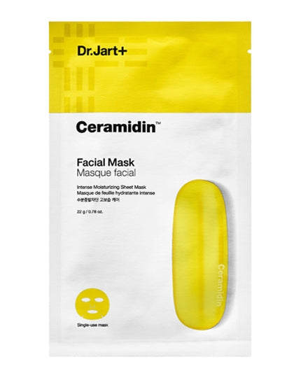 DR.JART Ceramidin Facial Mask | Mask Sheet for Dry Skin | BONIIK Best Korean Beauty Skincare Makeup in Australia