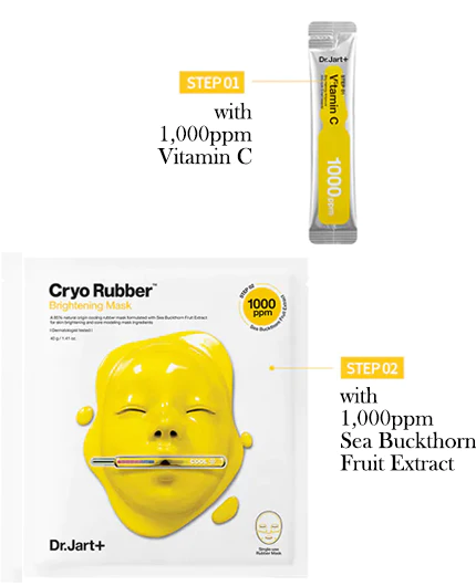 Cryo Rubber With Brightening Vitamin C Mask