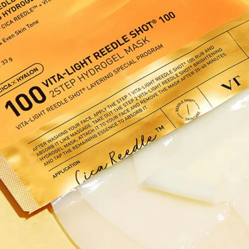 Vita-Light Reedle Shot 100 2step Hydrogel Mask