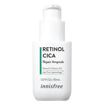 INNISFREE Retinol Cica Peptide Repair Ampoule BONIIK Best Korean Skincare