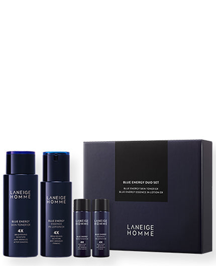 LANEIGE Homme Blue Energy Set | Men's Skin Care | BONIIK | Best Korean Beauty Skincare Makeup in Australia