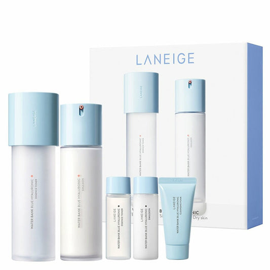 LANEIGE Water Bank Blue Hyaluronic Set For Normal To Dry Skin | BONIIK Best Korean Beauty Skincare Makeup Store in Australia