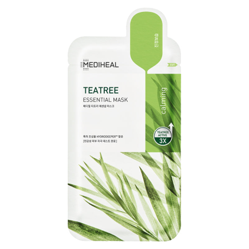 MEDIHEAL Tea Tree Essential Mask | BONIIK Best Korean Beauty Skincare Makeup Store in Australia