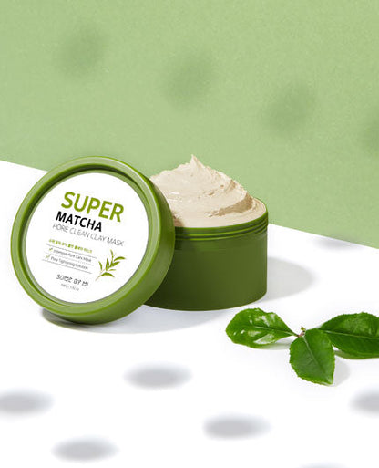 SOME BY MI Super  Matcha Pore Clean Clay | Hydrating Matcha Clay Mask | BONIIK | Best Korean Beauty Skincare Makeup in Australia