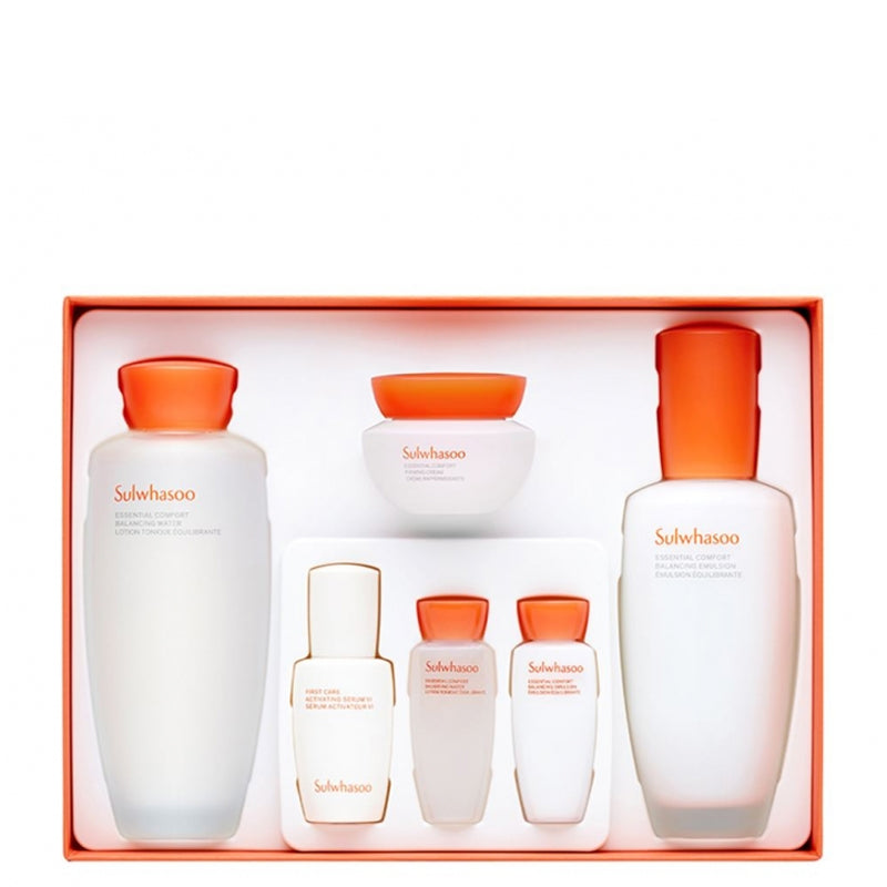 SULWHASOO Essential Comfort Daily Routine 2 Items Set | BONIIK Best Korean Beauty Skincare Makeup Store in Australia