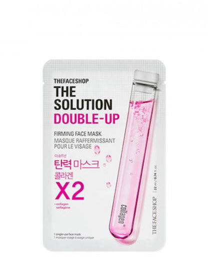 THE FACE SHOP The Solution Double Up Firming Face Mask | Skin Care | BONIIK