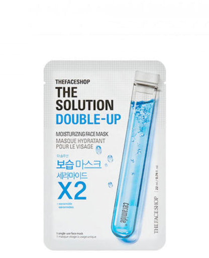 THE FACE SHOP The Solution Double Up Moisturizing Face Mask | Face Mask | BONIIK