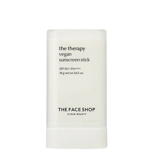 THE FACE SHOP The Therapy Vegan Sunscreen Stick | BONIIK Best Korean Beauty Skincare Makeup Store in Australia